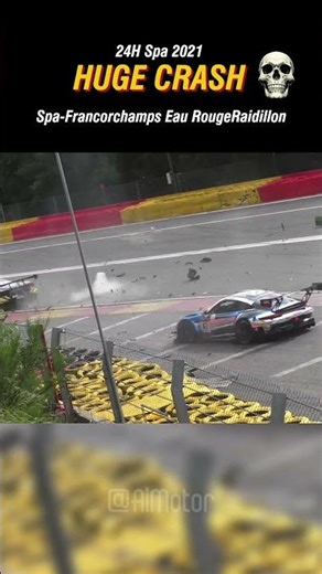 17-Car Pileup at 300km/h! 😱 #Shorts