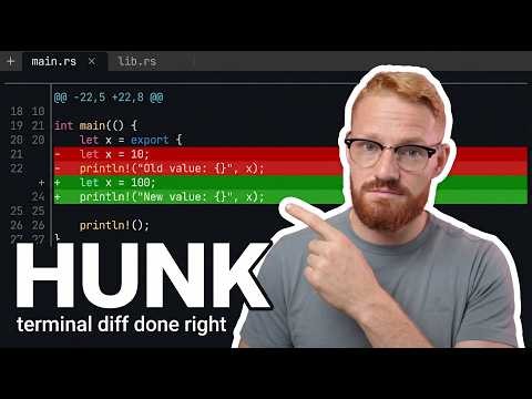 Hunk changed the way I write and review code with my agent