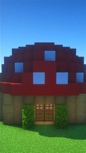 Minecraft Mushroom House Build