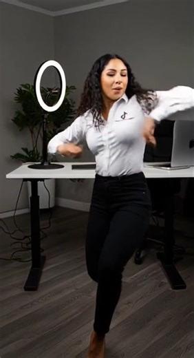 Epic Snow Shuffle Dance - Automated TikTok Marketing Content