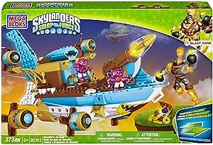 MegaSkylanders Swap Force Sharpfin's Jet Boat Bloks Set