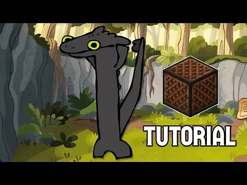Toothless Dance In Minecraft (NotevBlock Tutorial)