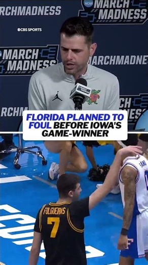 The Gators didn’t execute, per Todd Golden #collegebasketball #marchmadness