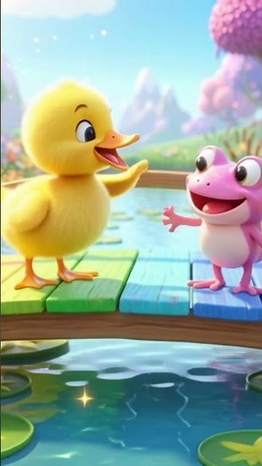 Little Duck Quack Quack 🦆 | Fun Duck Song for Kids | Splash Splash Pond Song