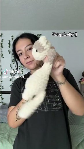 "How to Crochet a Weighted Ferret Plushie | Easy Amigurumi Tutorial 🧶 #crochet, #amigurumi"