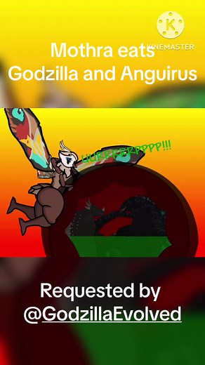 Mothra eats Godzilla and Anguirus #mothra #vore #vorebelly #kaiju #godzilla #foryou #fyp #stomachnoises #tummyrumbles #voredigestion #stomachdigestion #indigestion #bellygurgling #bigbellygirl @Godzilla Evolved