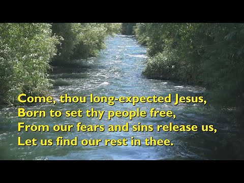 Come, Thou Long Expected Jesus (Tune: Cross of Jesus - 4vv) [with lyrics for congregations]