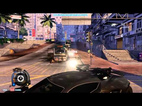 Sleeping Dogs NEW Car With Dual Chain guns ( Wheels Of Fury DLC Pack Gameplay )