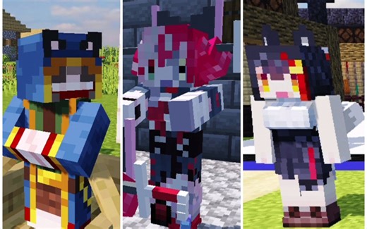 3款Minecraft中非常不错的娘化材质包！（JAVA，1.16/1.17）