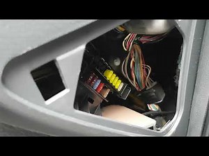 Toyota corolla verso fuse box location
