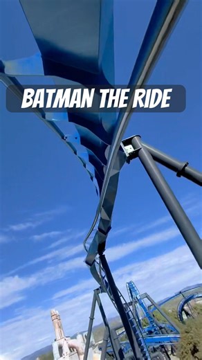 Front Row Fury: Batman The Ride at Six Flags