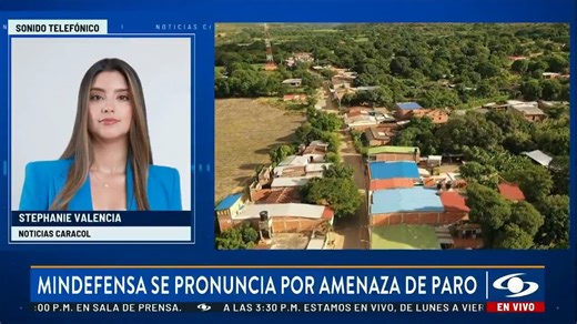 #LOÚLTIMO | El ministro de Defensa, Pedro Sánchez, se pronunció sobre la amenaza que hizo el ELN sobre un paro a nivel nacional. Más en noticiascaracol.com | Noticias Caracol