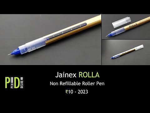 Jainex ROLLA Needle tip Liquid ink Pen an INR 10 Pen - 629