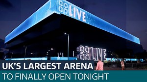 UK's largest arena to finally open its doors after series of delays - Latest From ITV News