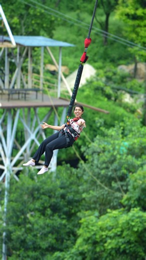 Fearless Freestyle Bungee Jump 😱🔥 | Pure Adrenaline
