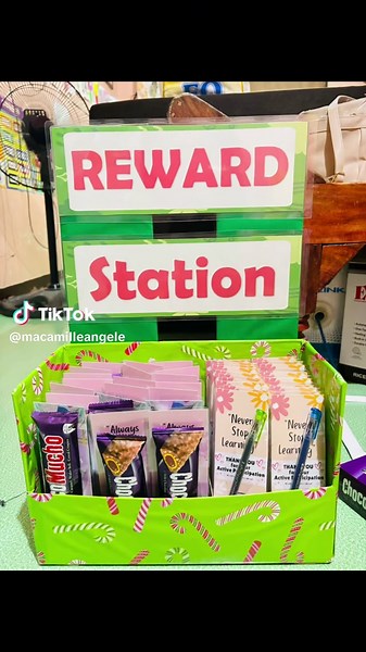 Reward Station Preparation for Class Observation