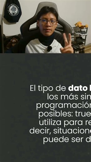 tipo de DATO BOOLEANO - ReinventaTec