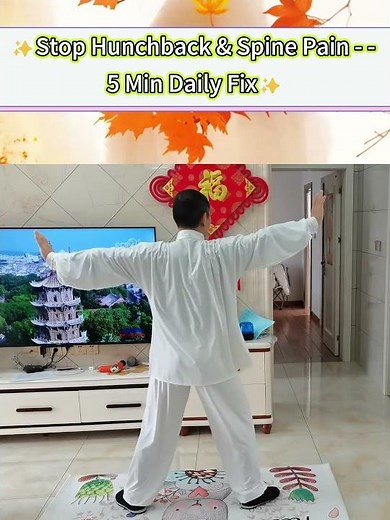 FIX Your POSTURE in 5 Minutes for a Pain-Free Back!