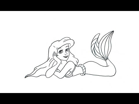 How to Draw Disney's the Little Mermaid