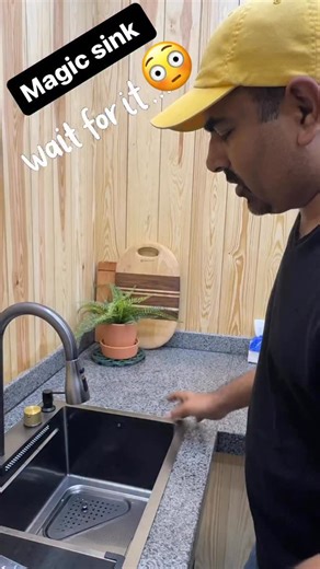 Magic sink! Such a useful solution in the kitchen. #foodfusion | Food Fusion