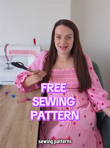 Free Sewing Pattern 👀 This is the Paulette co-ord by Patterns By Cos, she has them listed separately on her website so you want to search for both the Paulette Blouse and Paulette Skirt #creatorsearchinsights #freesewingpattern #sewwithme #sewing #sewingtok SEO free sewing project sewing inspiration beginner sewing co-ord sewing pattern