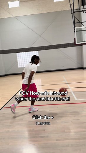 POV: Inbounding When the Basketball Run is Almost Over