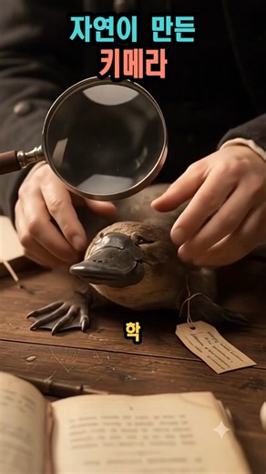 자연이 만든 키메라 #동물 #동물영상 #오리너구리