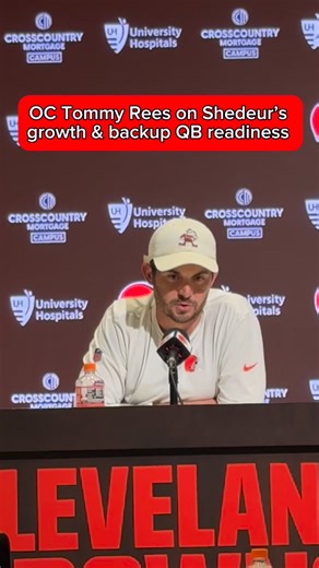 Constant improvement? ☑️ Could Cleveland see Sanders take the field as the backup QB soon? 👀 Video: Paris McGee Jr, Cleveland.com | cleveland.com