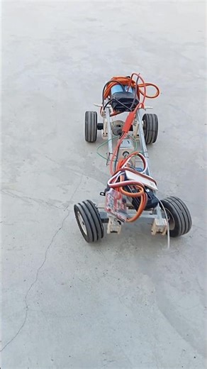 POWERFUL Mini RC Car I Built | 🔥 Full Remote Control Test & Rc project #diy #rc #shortsfeed #shorts