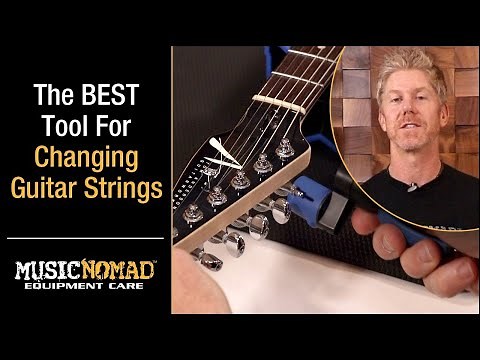 ONE Guitar String Winder Changing Tool That Does So Much More for Electric, Acoustic & Bass Guitar
