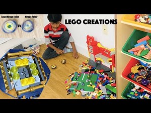 Lego Mirage Fafnir defeats Real Mirage Fafnir !! How to make Lego Mirage Fafnir !! Lego creations