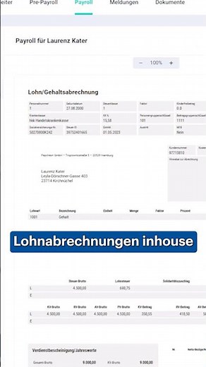 Lohnabrechnung selber machen??? ❌✅ #payroll lohn #lohnabrechnung #business