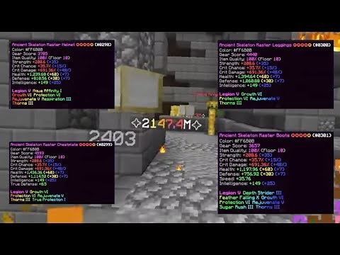 POV: Skeleton Master Does More Damage than Necron (Hypixel Skyblock)