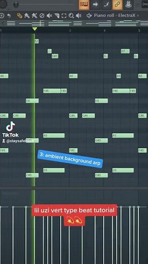 VIRTUAL LIL UZI VERT TYPE BEAT TUTORIAL IN 1 MINUTE #shorts