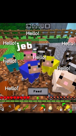 America ya Hello Hello 😍 Cute Minecraft Pets Moments💞 #minecraft #shorts