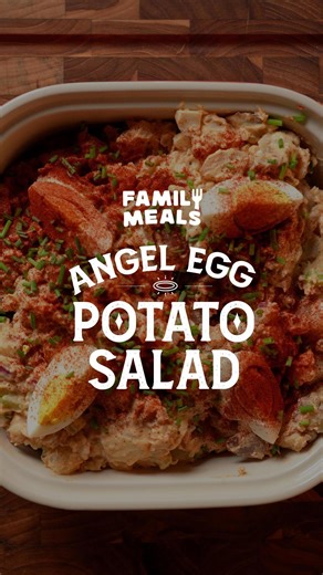 Angel egg potato salad
