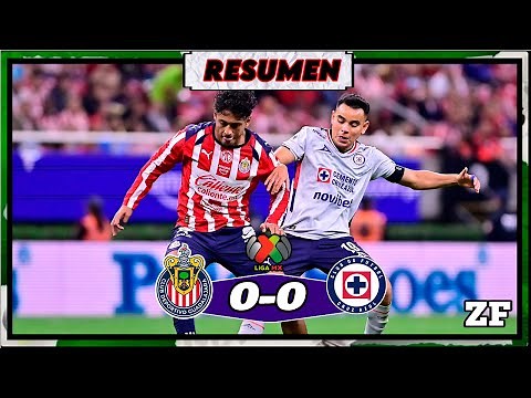 ASI FUE EL EMPATE ENTRE CHIVAS Y CRUZ AZUL | CUARTOS DE FINAL IDA LIGA MX APERTURA 2025 🏆 ZONA FUT