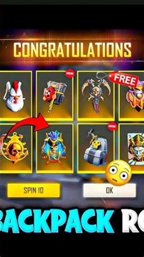 "How To Get New Cs Season Backbpack Skin"🚀🔥#freefire #shorts