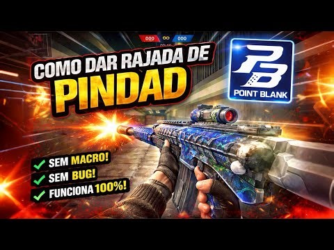 🚨 SEGREDO DA RAJADA PERFEITA DE PINDAD NO POINT BLANK! (SEM MACRO) 🎯