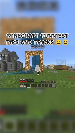 MINECRAFT FUNNIEST TIPS AND TRICKS 😅😂 || MINECRAFT FUNNIEST MEME MINECRAFT 🤣 COMEDY VIDEO 🤣 ||