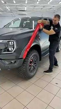 Black Is Not Enough! | Red Fender Extension Accent | Ford Ranger Raptor