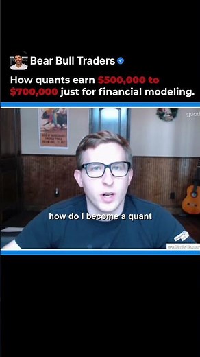 How Quants Earn $500,000 To $700,000 Just For Financial Modeling