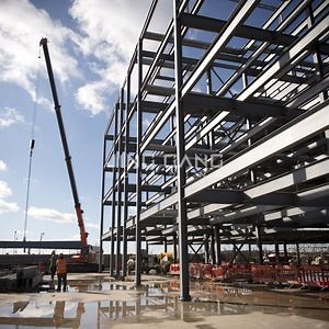 [Hot Item] Jinggang Prefab High Rise Building Steel Structure Customized Design Warehouse