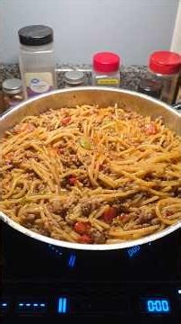 🔥 My Take on Dirty Spaghetti | The Ultimate Comfort Food Recipe!