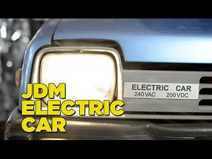 Mighty Car Mods' 'JDM Electric Turd' Is A Cute 80s EV You Can't Help But Love
