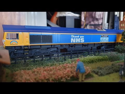 Hornby Class 66 "Capt' Tom Moore" with HM sound decoder
