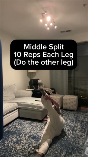 Morning Mobility ☀️Quick splits + stretch routine. Strong hips = strong kicks. 👟🥋✨