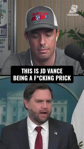 "This is JD Vance being a fucking prick... it's all a performative political position that he's doing," @timmillergram says of Vance's comments on the Minneapolis shooting. "[It's] fucking appalling and despicable, and that's just what we've come to expect from our vice president." | The Bulwark