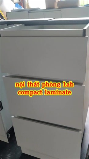 nội thất phòng lab #polytec #hpl #compact #laminate #phonglab