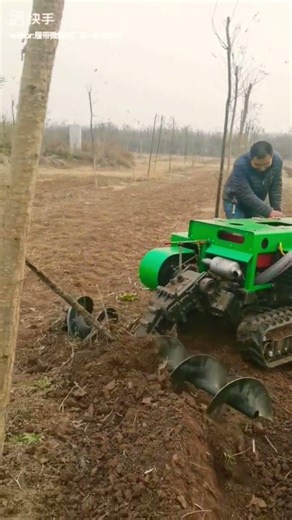 #Multifunctional Mini Tiller#Remote Control with Multiple FunctionsMini tillers greenhouses,orchards